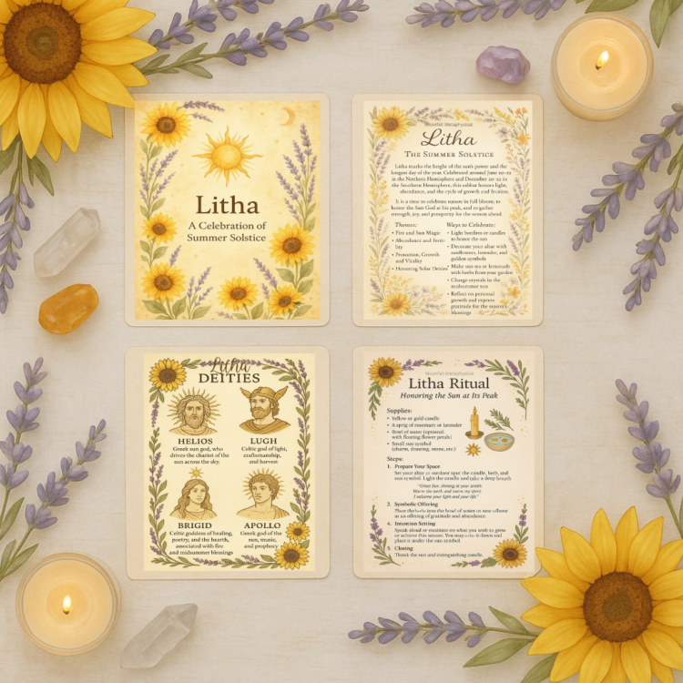 Litha 2026: A Witches Guide to the Pagan Summer Solstice Celebration ...
