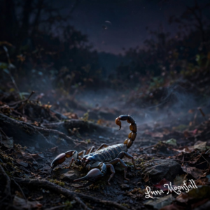 Scorpion beneath the November 2026 New Moon in Scorpio