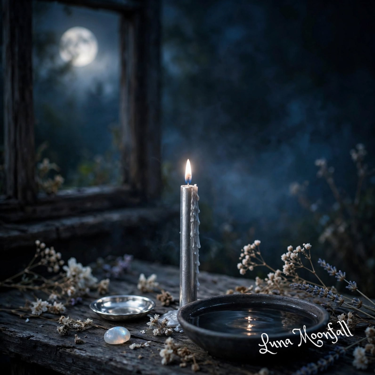 Silver Candle Meaning in Witchcraft: Intuition, Moon Magic & Protection ...